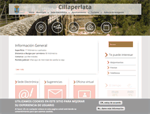 Tablet Screenshot of cillaperlata.es